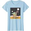 image:imageStar Wars The Mandalorian Grogu Christmas Holiday Candy Cane TShirtBaby Blue