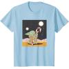 image:imageStar Wars The Mandalorian Grogu Christmas Holiday Candy Cane TShirtBaby Blue