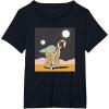 image:imageStar Wars The Mandalorian Grogu Christmas Holiday Candy Cane TShirtBlack