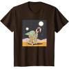 image:imageStar Wars The Mandalorian Grogu Christmas Holiday Candy Cane TShirtBrown