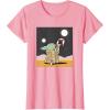 image:imageStar Wars The Mandalorian Grogu Christmas Holiday Candy Cane TShirtPink