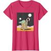 image:imageStar Wars The Mandalorian Grogu Christmas Holiday Candy Cane TShirtRed Heather