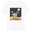 image:imageStar Wars The Mandalorian Grogu Christmas Holiday Candy Cane TShirtWhite