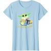 image:imageStar Wars The Mandalorian Grogu Easter Egg Cellent Bounty TShirtBaby Blue