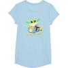 image:imageStar Wars The Mandalorian Grogu Easter Egg Cellent Bounty TShirtBaby Blue