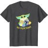image:imageStar Wars The Mandalorian Grogu Easter Egg Cellent Bounty TShirtDark Heather Grey
