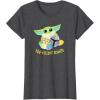 image:imageStar Wars The Mandalorian Grogu Easter Egg Cellent Bounty TShirtDark Heather Grey