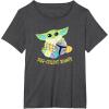 image:imageStar Wars The Mandalorian Grogu Easter Egg Cellent Bounty TShirtDark Heather Grey