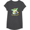 image:imageStar Wars The Mandalorian Grogu Easter Egg Cellent Bounty TShirtDark Heather Grey