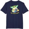 image:imageStar Wars The Mandalorian Grogu Easter Egg Cellent Bounty TShirtNavy Blue