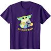 image:imageStar Wars The Mandalorian Grogu Easter Egg Cellent Bounty TShirtPurple