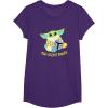image:imageStar Wars The Mandalorian Grogu Easter Egg Cellent Bounty TShirtPurple