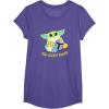 image:imageStar Wars The Mandalorian Grogu Easter Egg Cellent Bounty TShirtPurple Heather