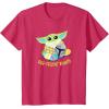 image:imageStar Wars The Mandalorian Grogu Easter Egg Cellent Bounty TShirtRed Heather