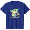 image:imageStar Wars The Mandalorian Grogu Easter Egg Cellent Bounty TShirtRoyal Blue
