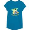 image:imageStar Wars The Mandalorian Grogu Easter Egg Cellent Bounty TShirtSapphire Blue