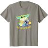 image:imageStar Wars The Mandalorian Grogu Easter Egg Cellent Bounty TShirtSlate Grey