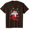 image:imageStar Wars The Mandalorian Grogu Joy to the Galaxy Holiday TShirtBrown