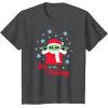 image:imageStar Wars The Mandalorian Grogu Joy to the Galaxy Holiday TShirtDark Heather Grey