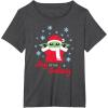 image:imageStar Wars The Mandalorian Grogu Joy to the Galaxy Holiday TShirtDark Heather Grey