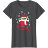 image:imageStar Wars The Mandalorian Grogu Joy to the Galaxy Holiday TShirtDark Heather Grey