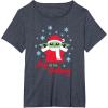 image:imageStar Wars The Mandalorian Grogu Joy to the Galaxy Holiday TShirtHeather Blue