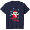 image:imageStar Wars The Mandalorian Grogu Joy to the Galaxy Holiday TShirtNavy Blue