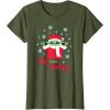 image:imageStar Wars The Mandalorian Grogu Joy to the Galaxy Holiday TShirtOlive Green