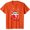 image:imageStar Wars The Mandalorian Grogu Joy to the Galaxy Holiday TShirtOrange