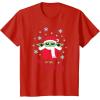 image:imageStar Wars The Mandalorian Grogu Joy to the Galaxy Holiday TShirtRed