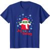 image:imageStar Wars The Mandalorian Grogu Joy to the Galaxy Holiday TShirtRoyal Blue