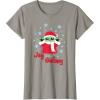 image:imageStar Wars The Mandalorian Grogu Joy to the Galaxy Holiday TShirtSlate Grey