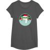 image:imageStar Wars The Mandalorian Grogu Loaded with Presents Holiday TShirtAsphalt Grey
