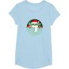 image:imageStar Wars The Mandalorian Grogu Loaded with Presents Holiday TShirtBaby Blue