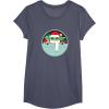 image:imageStar Wars The Mandalorian Grogu Loaded with Presents Holiday TShirtHeather Blue