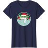 image:imageStar Wars The Mandalorian Grogu Loaded with Presents Holiday TShirtNavy Blue