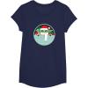 image:imageStar Wars The Mandalorian Grogu Loaded with Presents Holiday TShirtNavy Blue