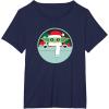 image:imageStar Wars The Mandalorian Grogu Loaded with Presents Holiday TShirtNavy Blue