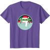 image:imageStar Wars The Mandalorian Grogu Loaded with Presents Holiday TShirtPurple Heather