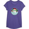 image:imageStar Wars The Mandalorian Grogu Loaded with Presents Holiday TShirtPurple Heather