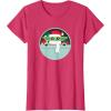 image:imageStar Wars The Mandalorian Grogu Loaded with Presents Holiday TShirtRed Heather