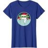 image:imageStar Wars The Mandalorian Grogu Loaded with Presents Holiday TShirtRoyal Blue