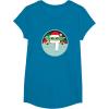 image:imageStar Wars The Mandalorian Grogu Loaded with Presents Holiday TShirtSapphire Blue