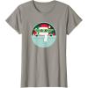 image:imageStar Wars The Mandalorian Grogu Loaded with Presents Holiday TShirtSlate Grey