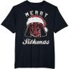 image:imageStar Wars Vader Christmas Merry Sithmas Candy Cane Script TShirtBlack