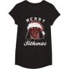 image:imageStar Wars Vader Christmas Merry Sithmas Candy Cane Script TShirtBlack