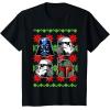 image:imageStar Wars Vader Storm Boba Ugly Christmas Sweater TShirt TShirtBlack