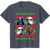 image:imageStar Wars Vader Storm Boba Ugly Christmas Sweater TShirt TShirtHeather Blue