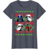image:imageStar Wars Vader Storm Boba Ugly Christmas Sweater TShirt TShirtHeather Blue