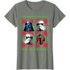 image:imageStar Wars Vader Storm Boba Ugly Christmas Sweater TShirt TShirtOlive Heather